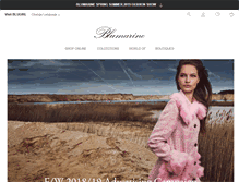 Tablet Screenshot of blumarine.com
